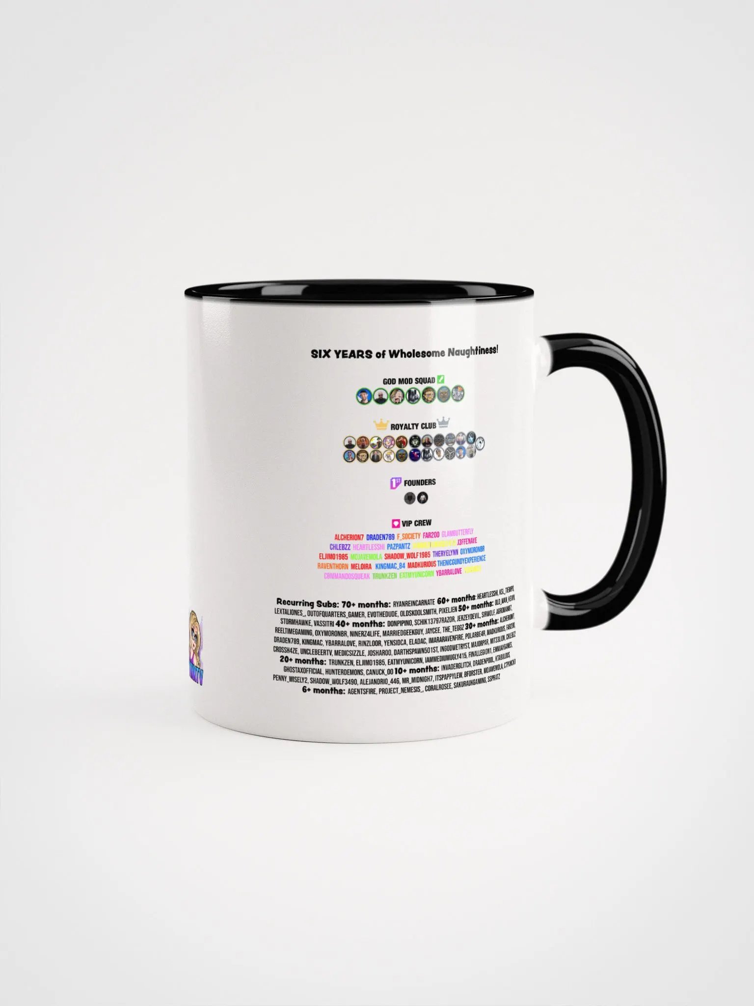 6 YEAR COMMEMORATIVE MUG! product image (2)