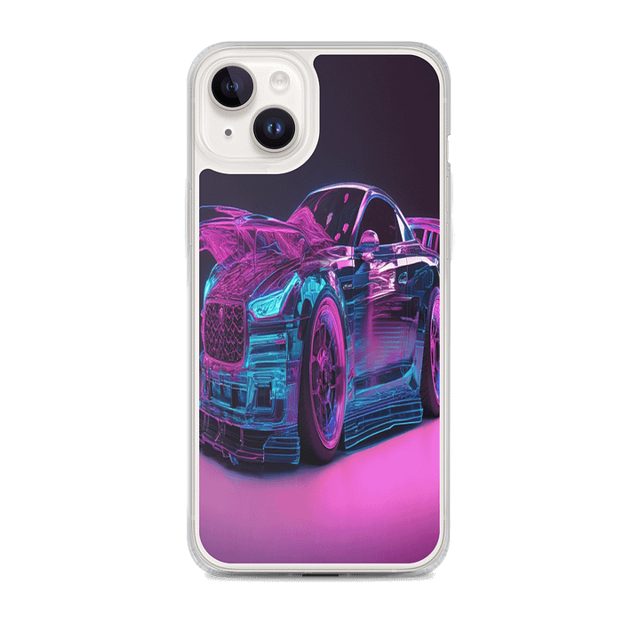 Neon Rush – Vaporwave Car Case product image (1)