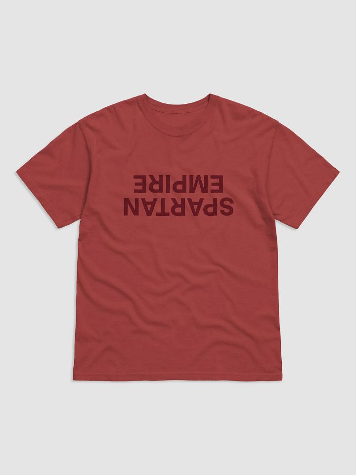 The Faded Tee (Maroon) product image (2)