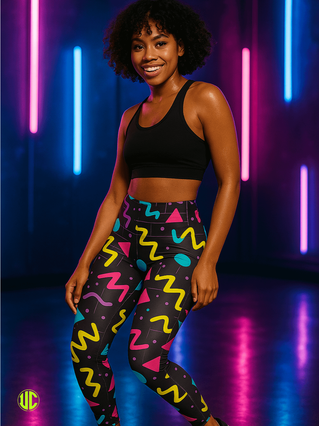 Memphis 80's Retro Core – Women’s Leggings product image (4)