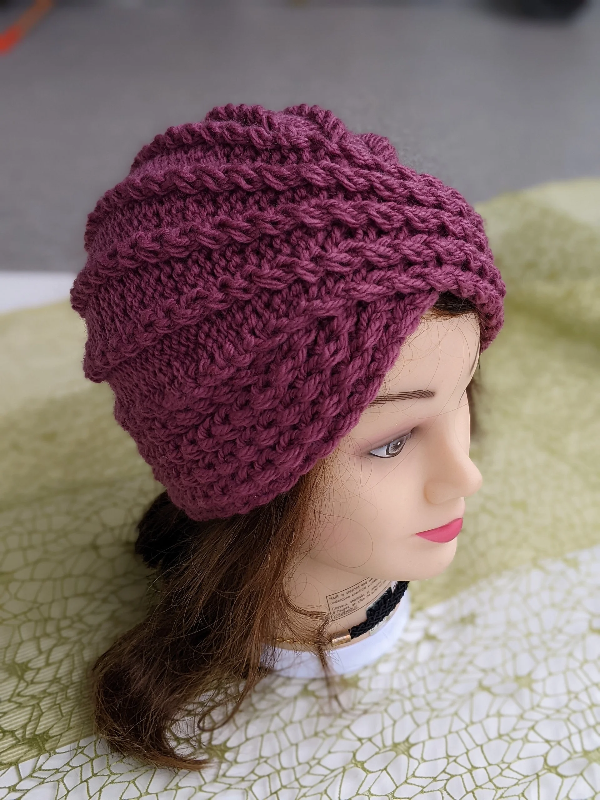 Knit Turban Hat Pattern product image (5)