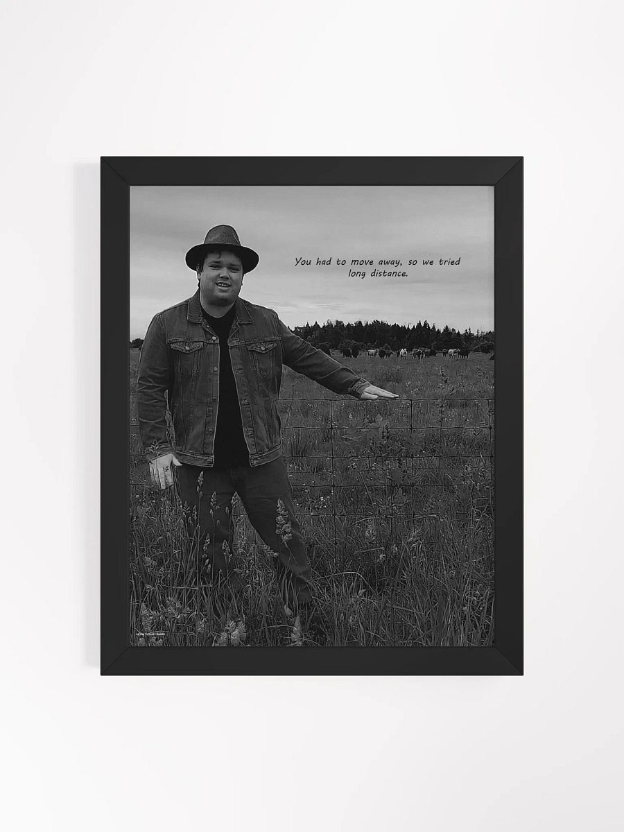 We Tried Long Distance 11x14 Framed Matte Picture product image (1)