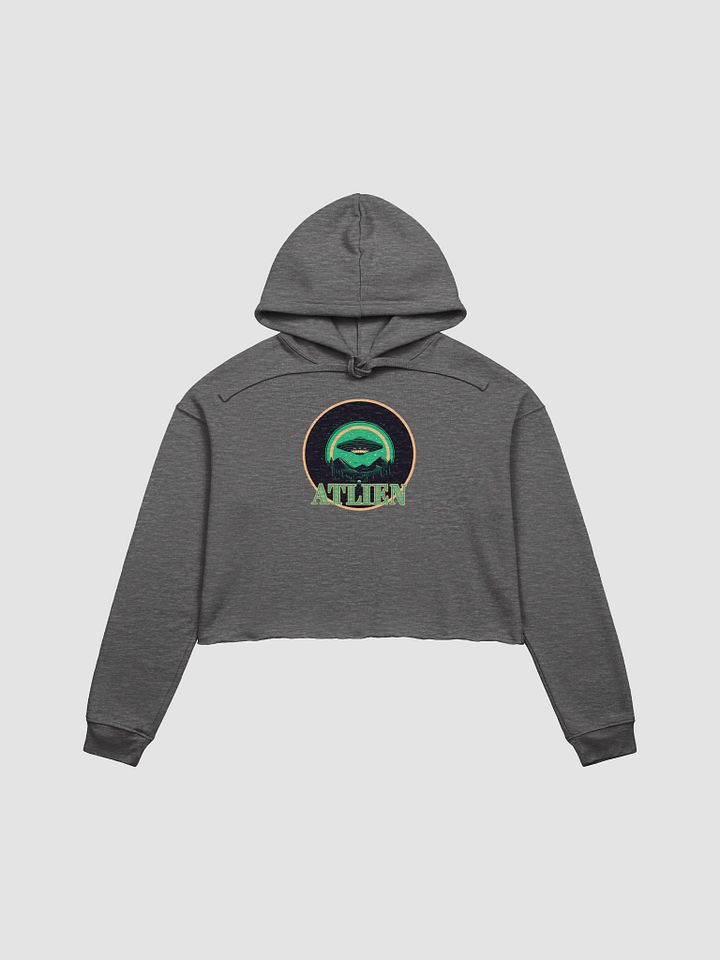 ATLien Logo Woman's Crop Hoodie product image (3)