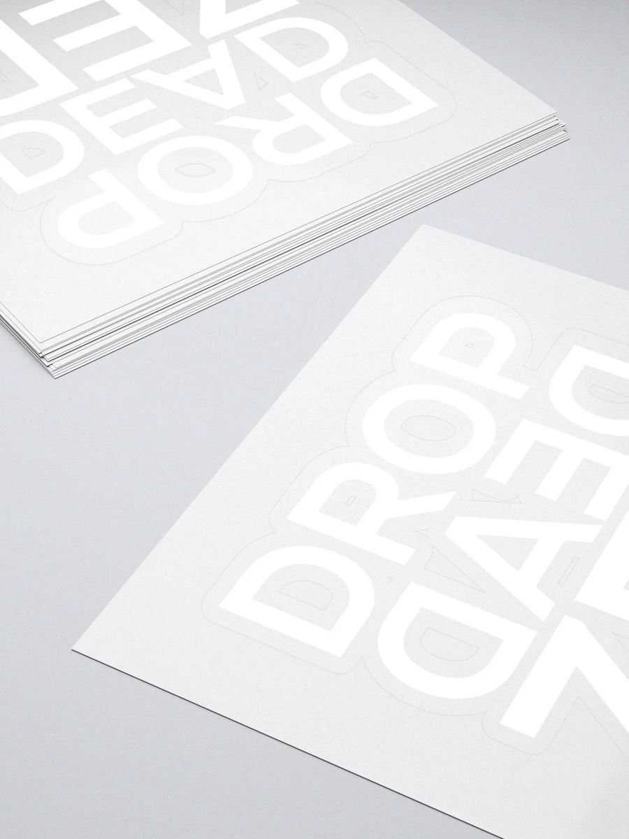 Drop Dead Zed - Name Sticker product image (4)