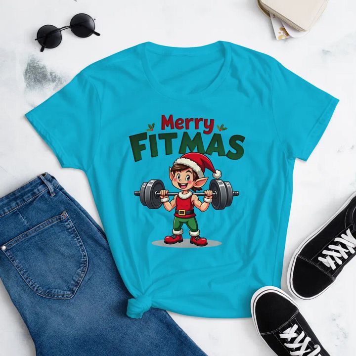 Elf Fitmas Women's Tee product image (12)