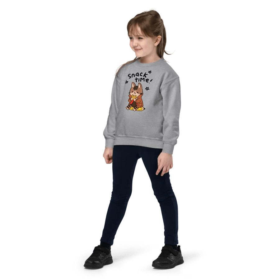 snack time sweatshirt (kids) product image (3)