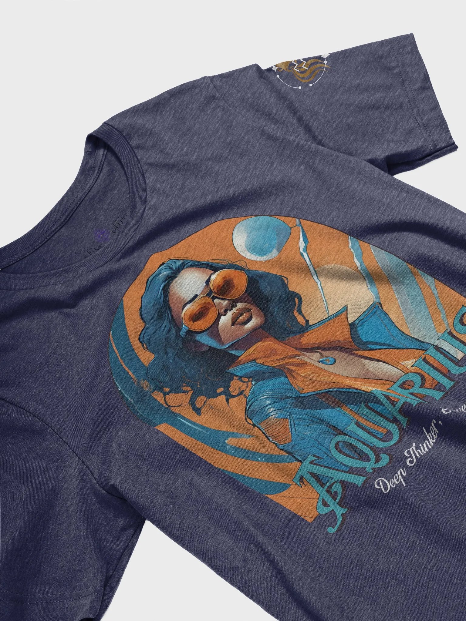 Celestial Aquarius Woman T-Shirt product image (1)