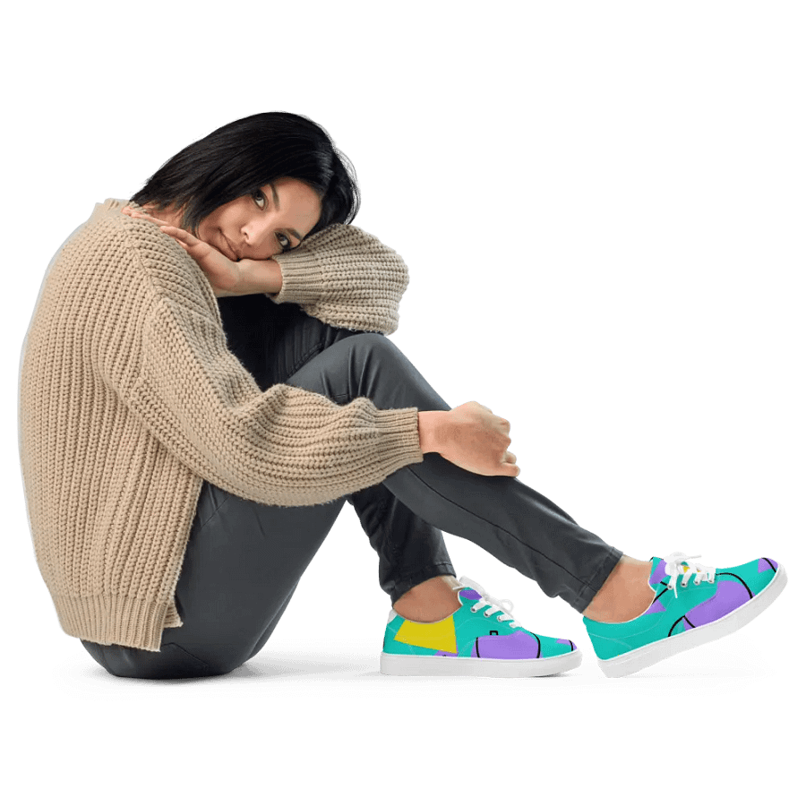 Geo Blast Lace-Up Shoes product image (12)