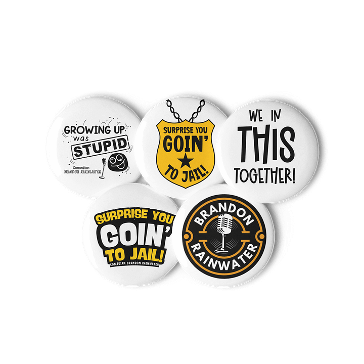 Brandon Rainwater Comedy Pin Pack product image (3)