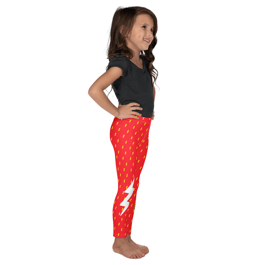 Red and Yellow Lightning - Kid's Leggings product image (4)