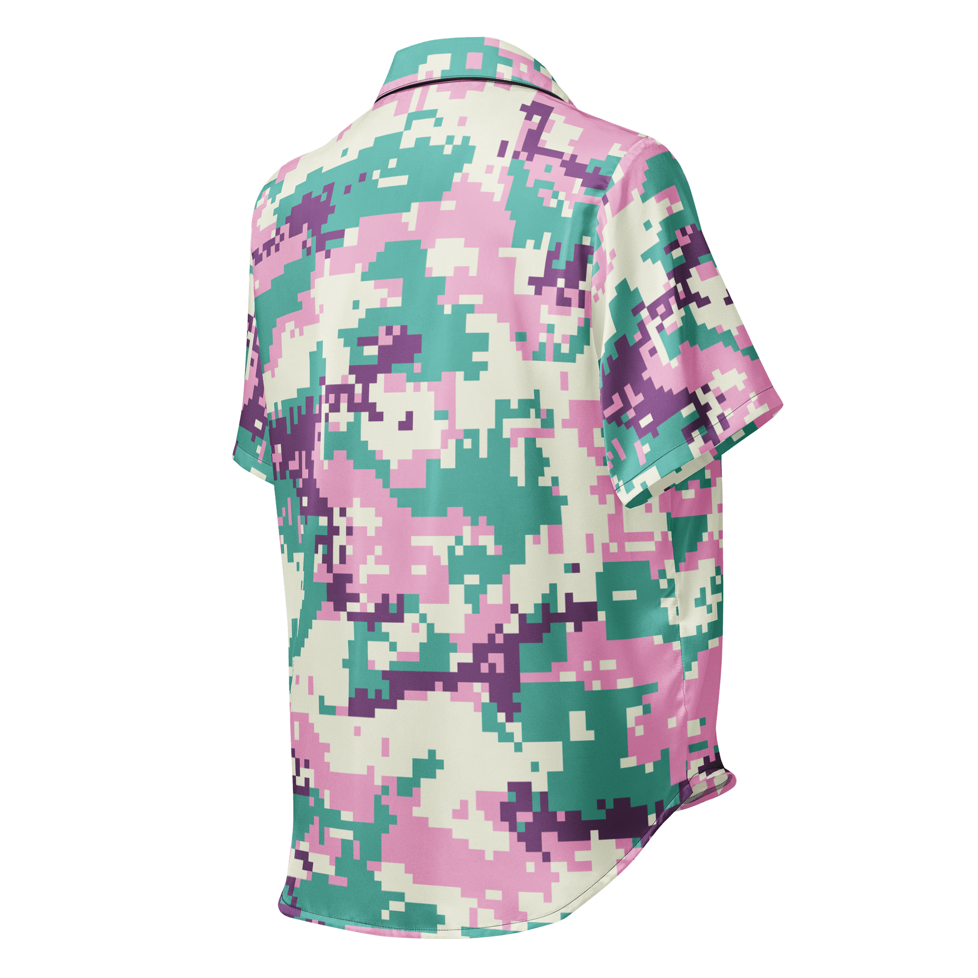Pixelated Camo Dream Women's Pajama Top product image (3)