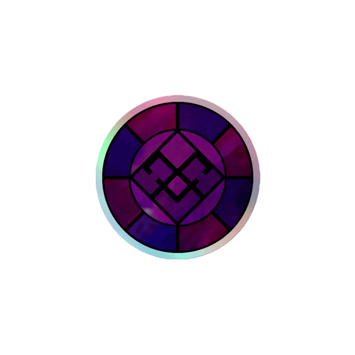 Stainedglass Symbol Sticker product image (1)
