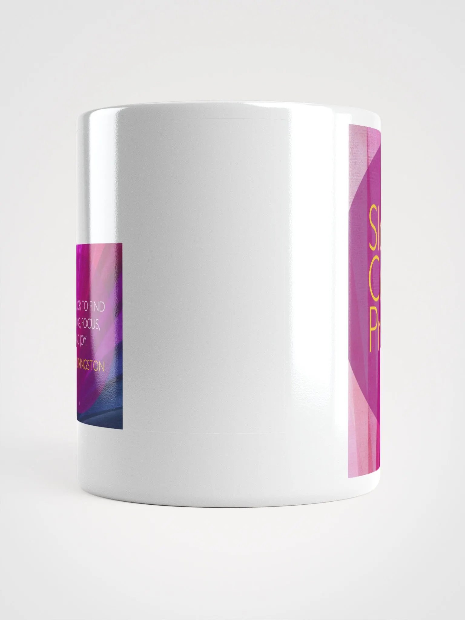 Slow Color Project Mug (White) product image (15)