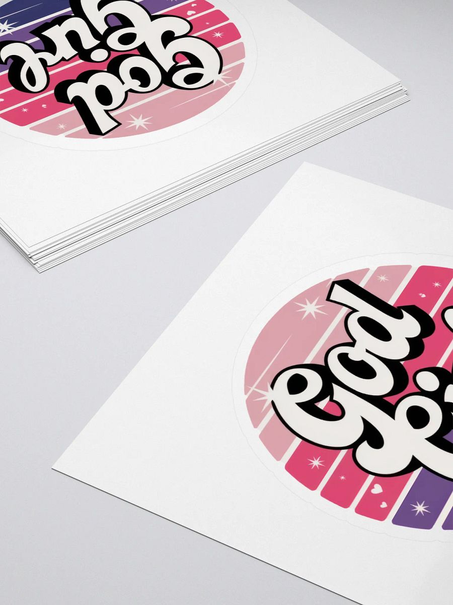 God Girl Kiss Cut Stickers product image (4)