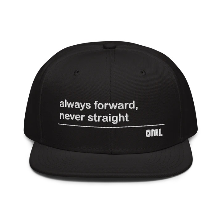 Always Forward Snapback - Black product image (1)