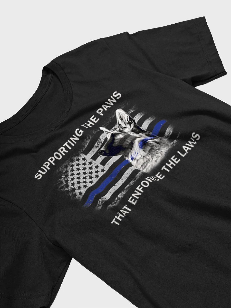 Supporting the Paws That Enforce The Laws - Adult T-Shirt product image (3)