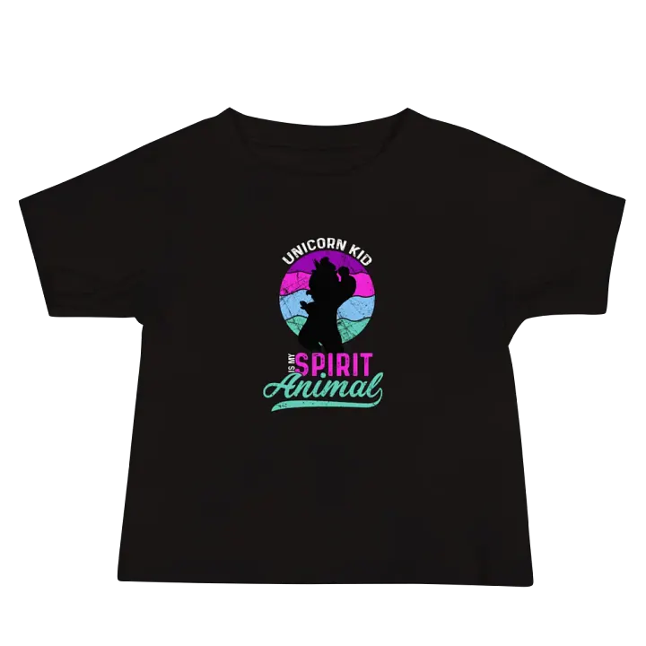 Unicorn Kid Is My Spirit Animal - Toddler Shirt product image (3)