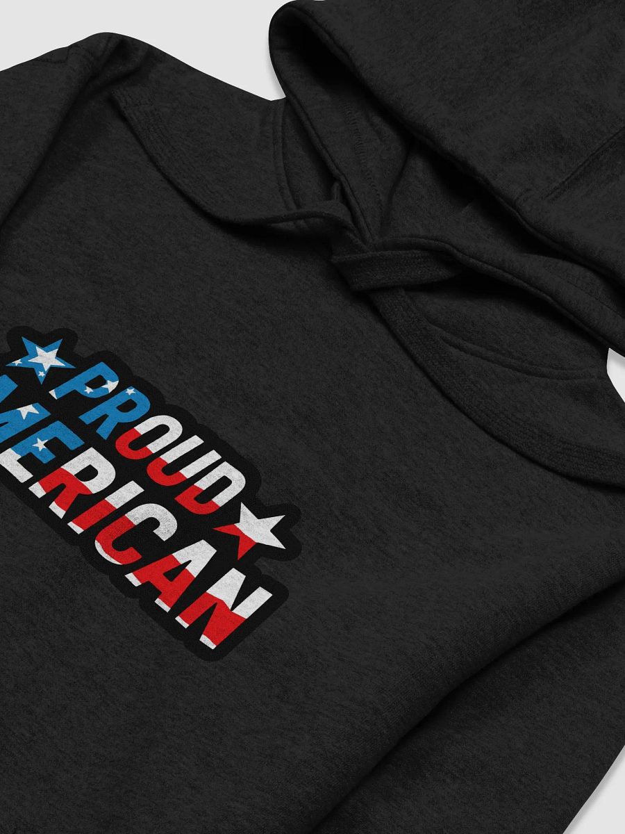 Hoodie: Proud American product image (15)