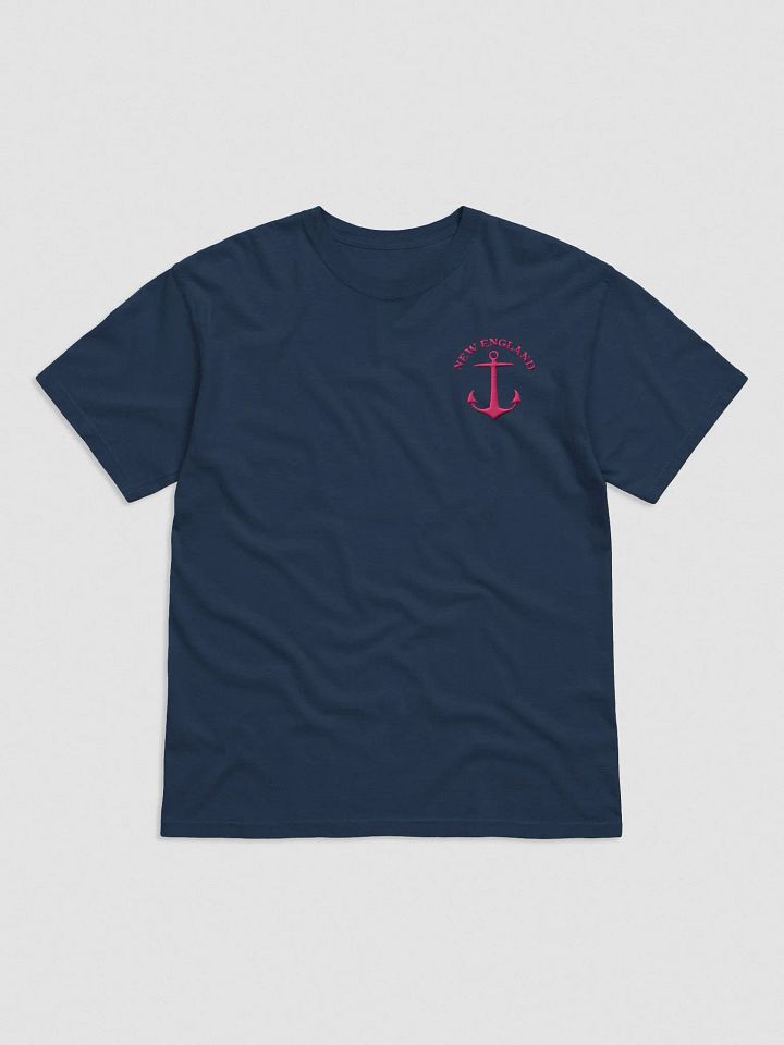 New England Left Side Pink Embroidery Tee product image (2)