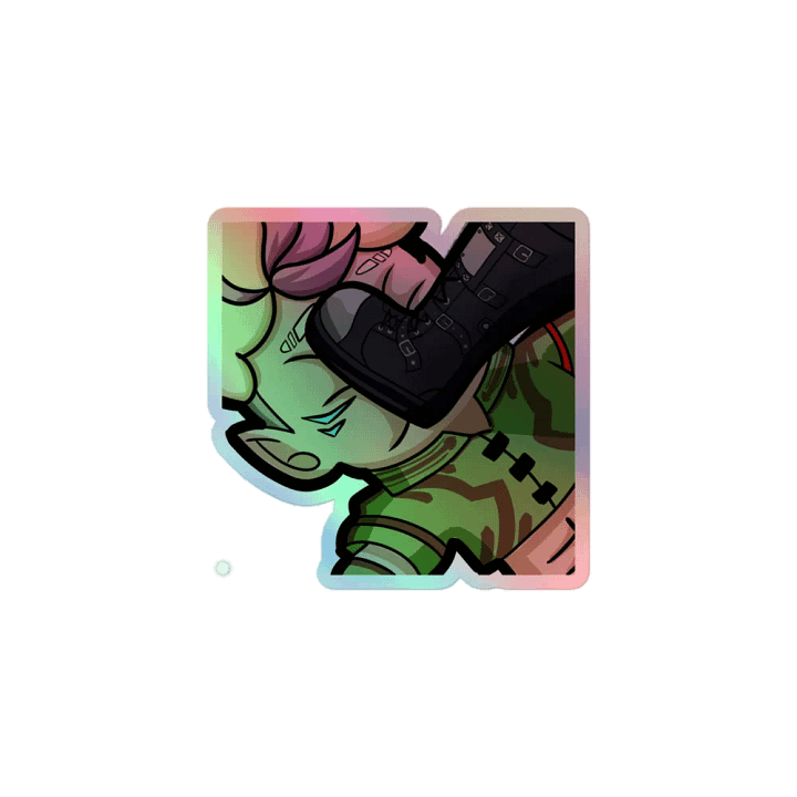 AfressBoot Emote Holographic Sticker product image (1)