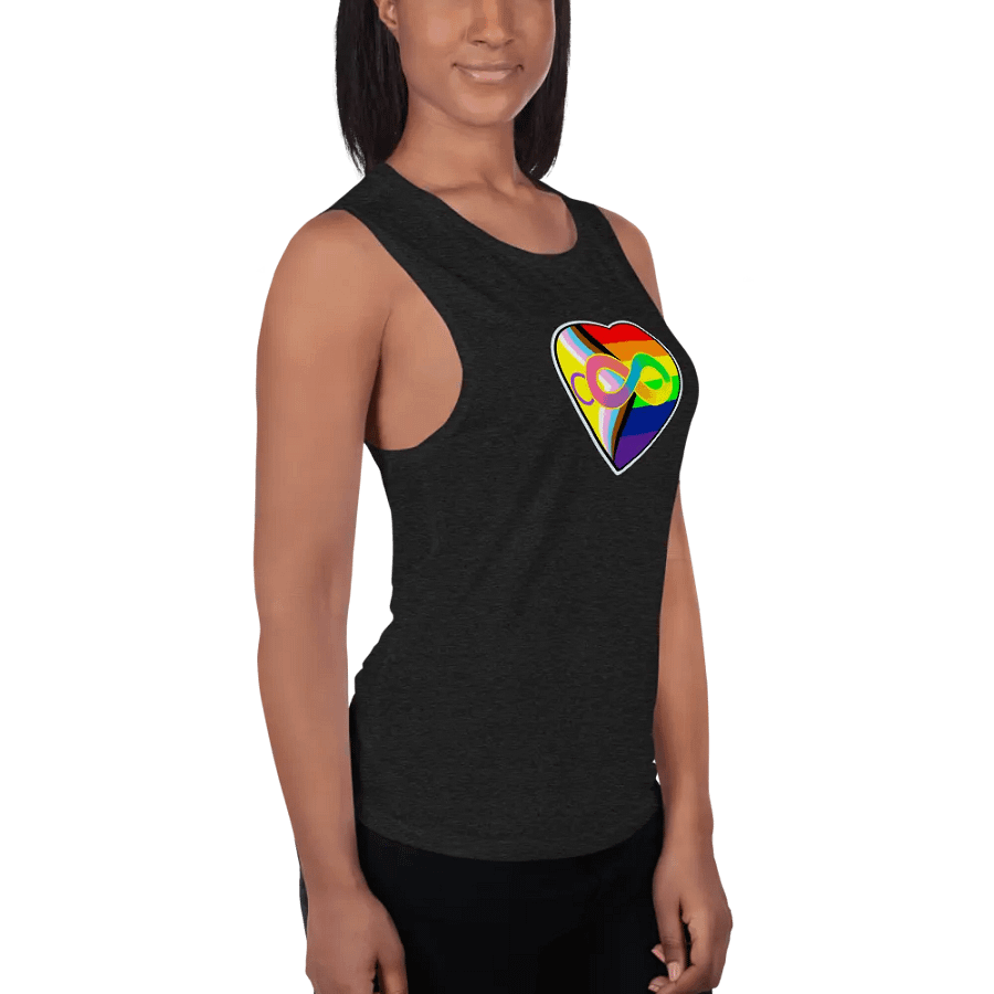 LGBTQIA+ & Autistic Pride Heart product image (3)