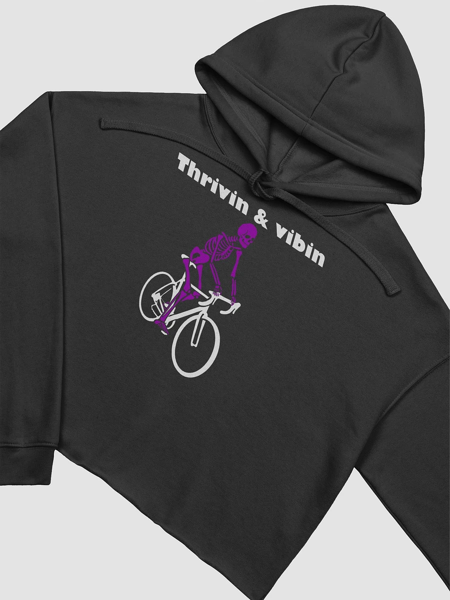 Thrivin & Vibin - Fleece Crop Sweatshirt product image (3)