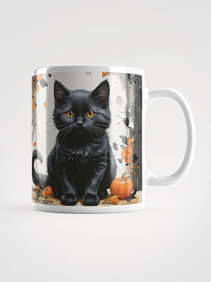 Midnight Muse Black Cat Mug product image (1)