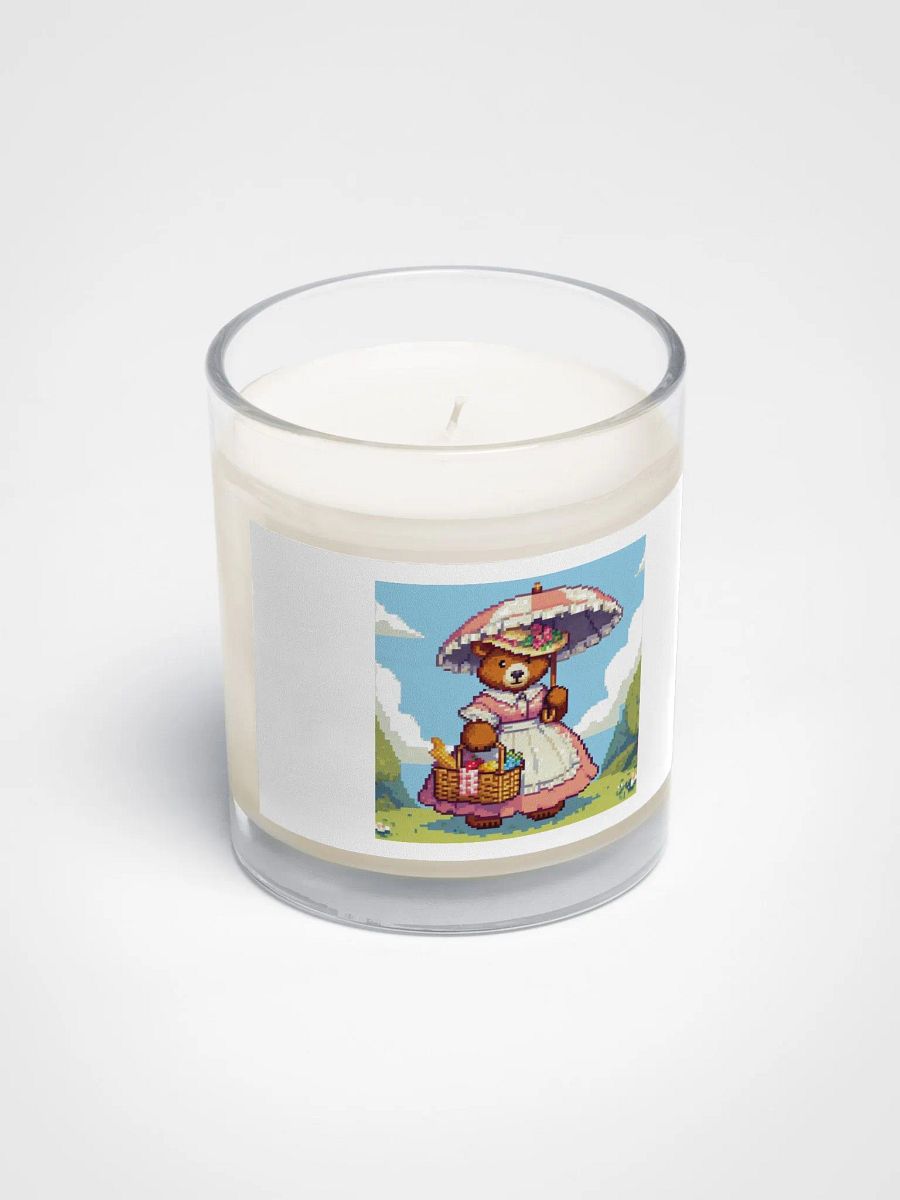 Pixel Art Momma Bear Southern Belle Candle product image (2)