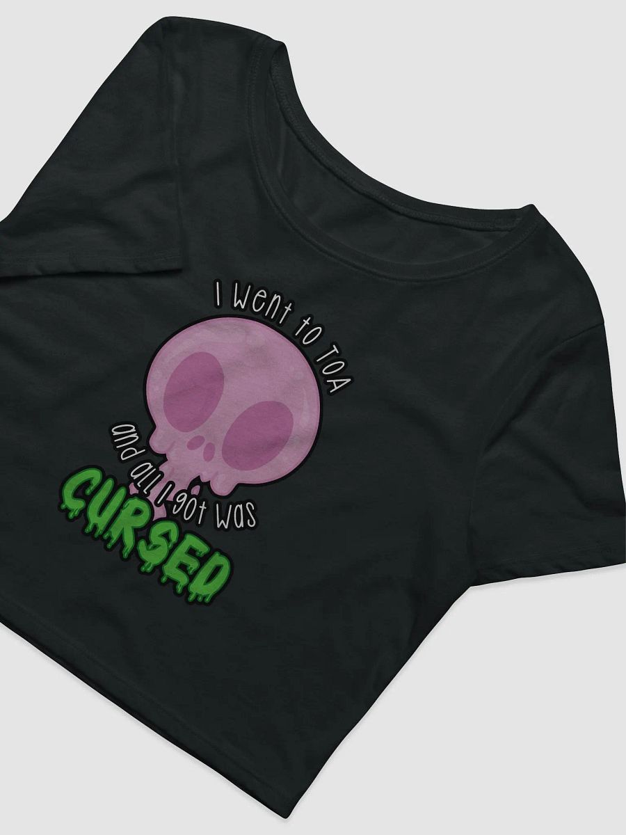 All I Got Was Cursed - Paladin - Crop Tee product image (5)