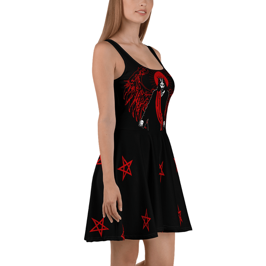 Morningstar All-Over Print Skater Dress product image (3)