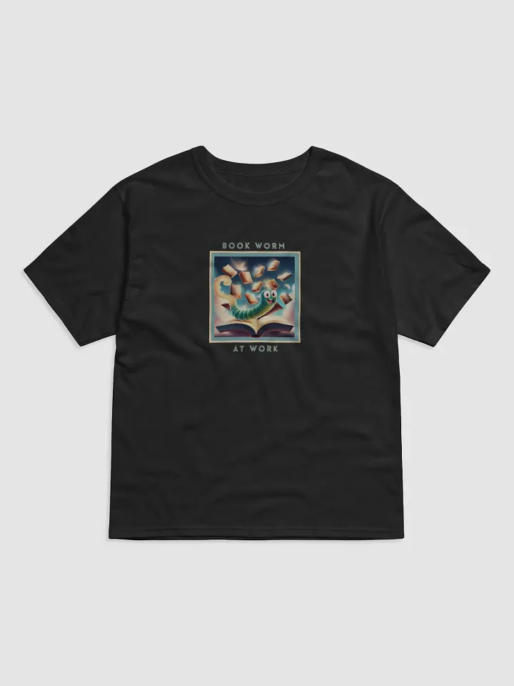 Book Worm at Work Relaxed Fit T-Shirt product image (3)