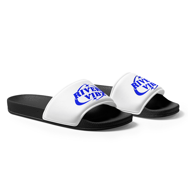 River Vibz Blue Men's Beach Slides product image (1)