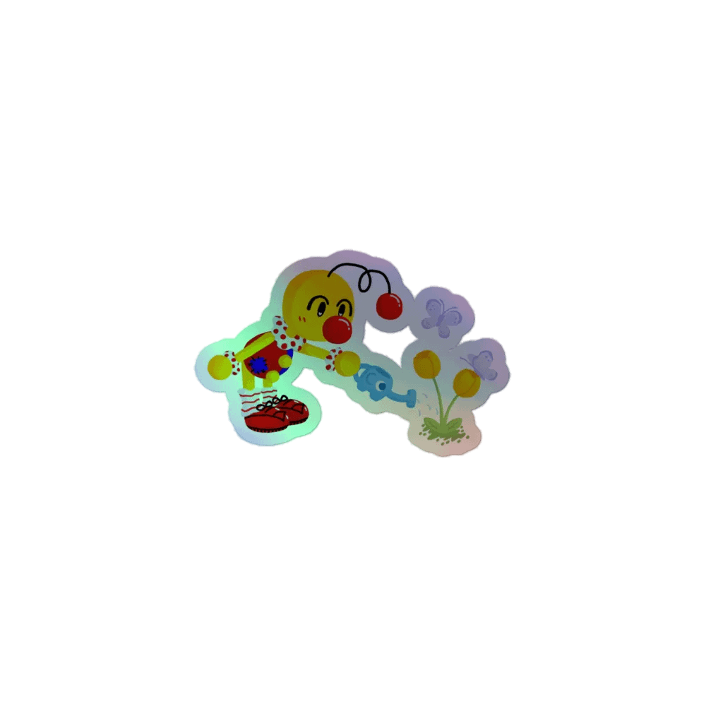Boyoyoing Watering Tulips Holographic Sticker product image (1)