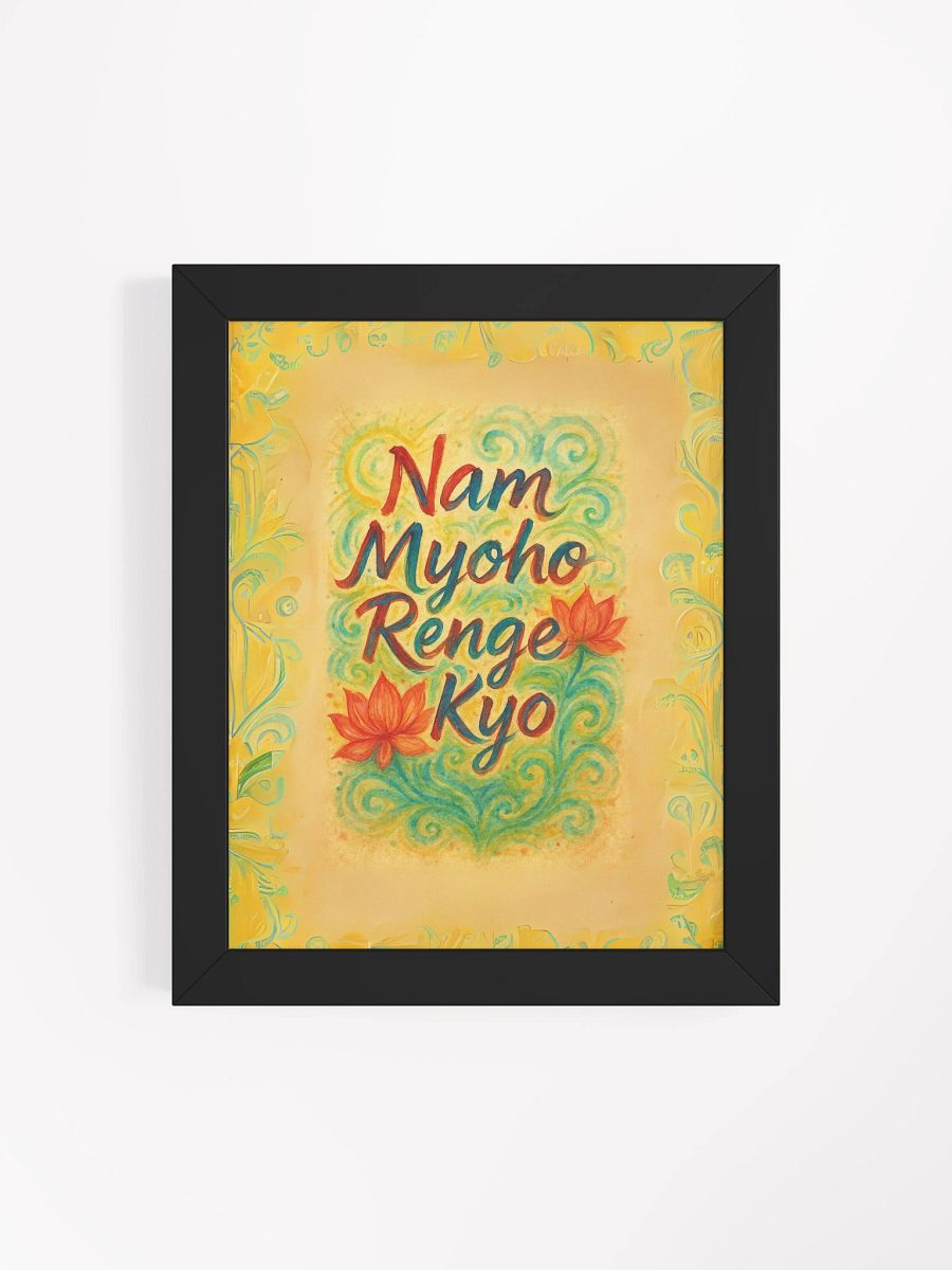 Vibrant Nichiren Buddhism Wall Art for Home or Altar product image (71)