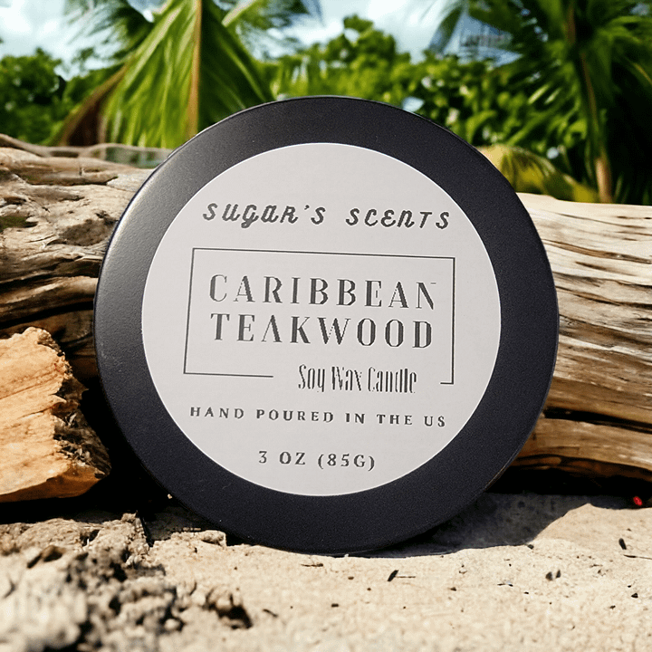 Caribbean Teakwood Candle (1.5-3oz) product image (2)