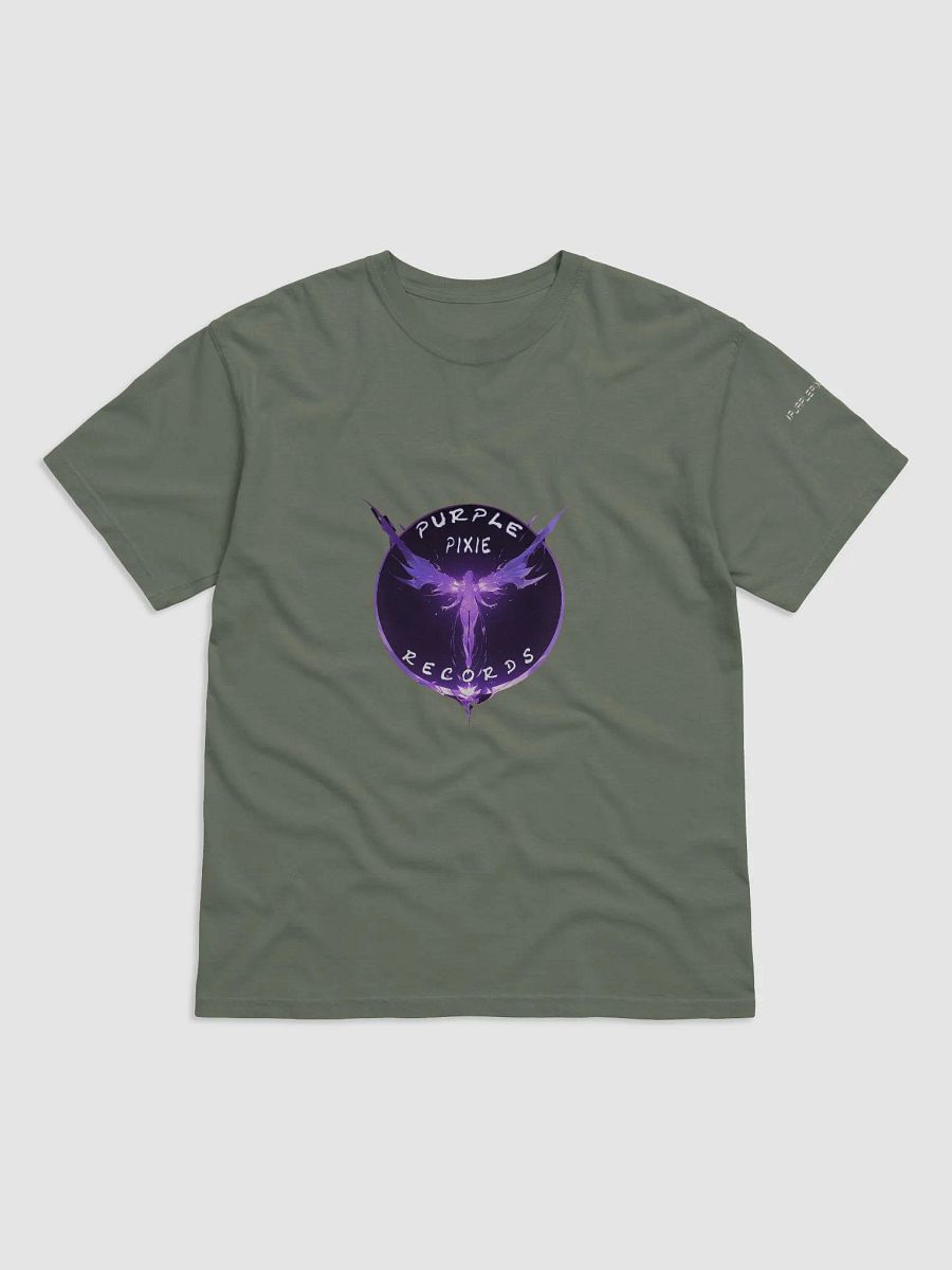 Purple Pixie Records T Shirt Robot Back print product image (2)