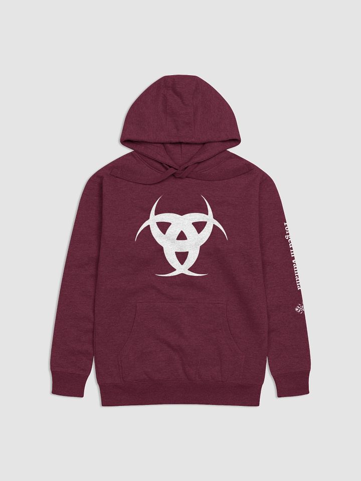 Forged In Valhalla: Odin’s Horn Triskelion Hoodie product image (21)