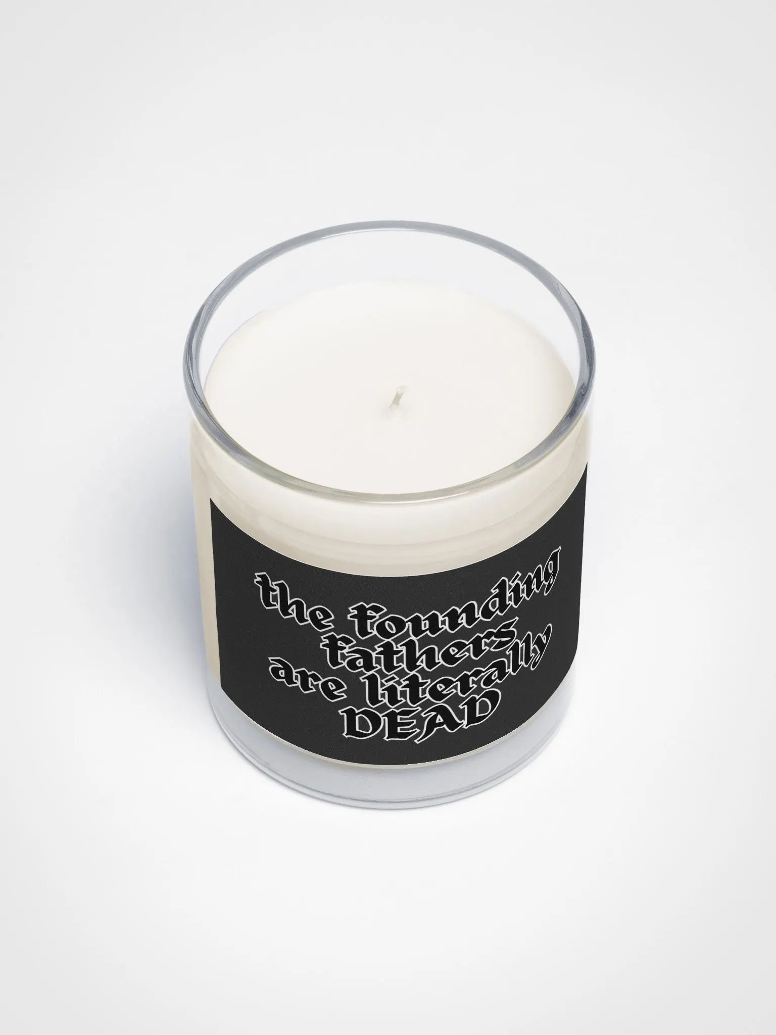 The Founding Fathers are Literally Dead Candle product image (3)