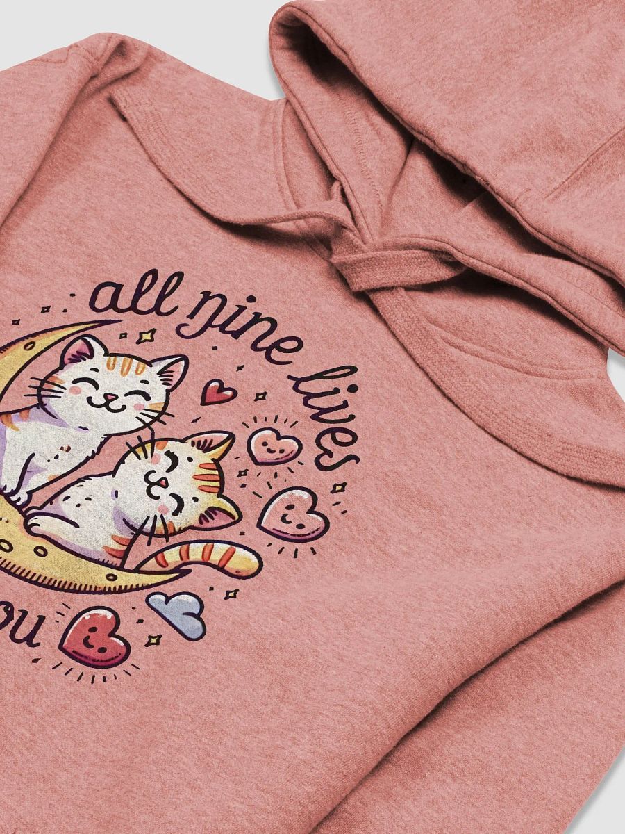 All nine lives loving you hoodie product image (3)