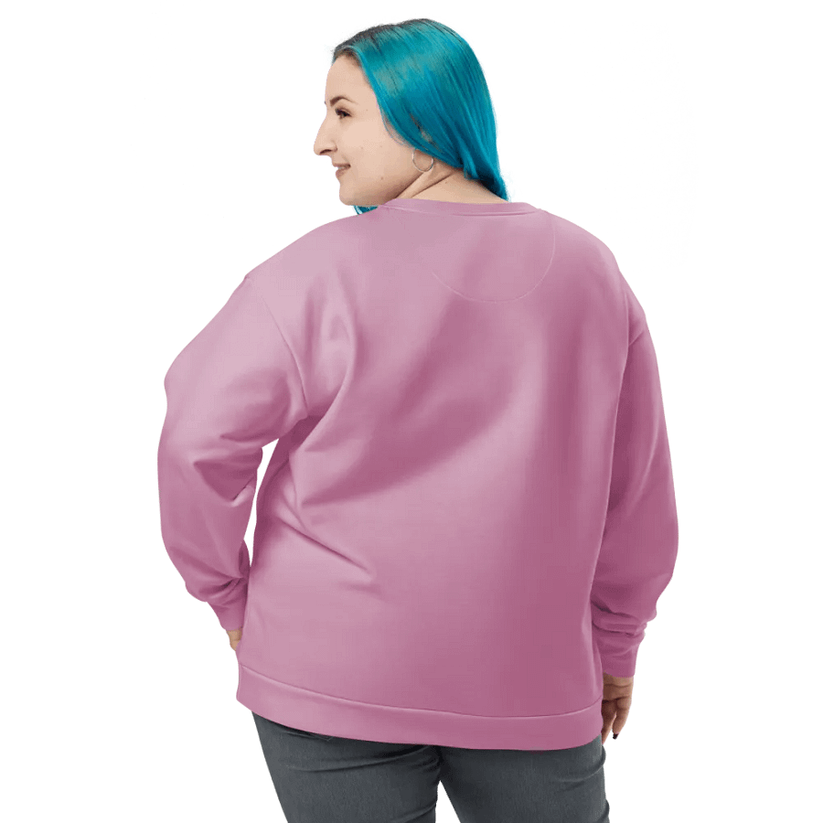 Plain Lilac Purple Soft Summer Unisex Recycled Polyester Heavyweight Premium Sweatshirt by Treasure Pie product image (11)