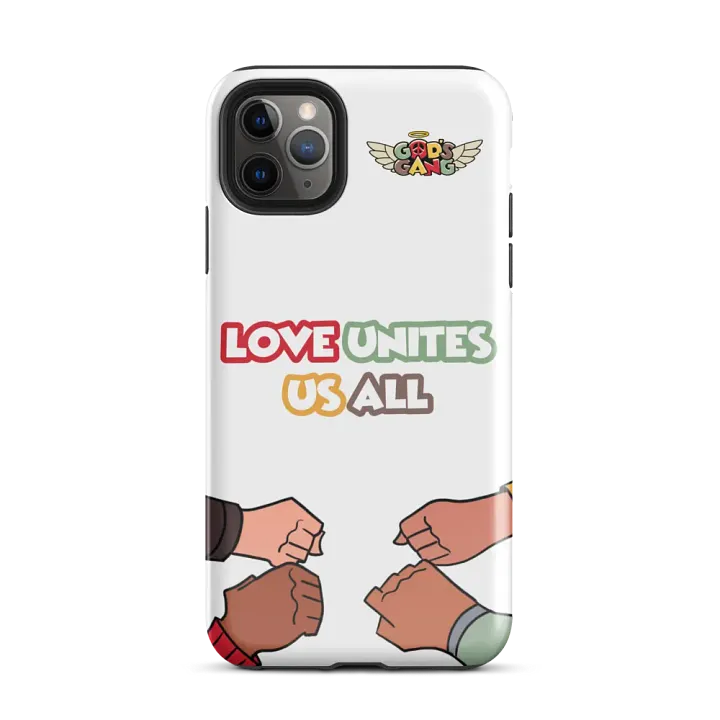 Love Unites Us All | God’s Gang iPhone Case product image (67)