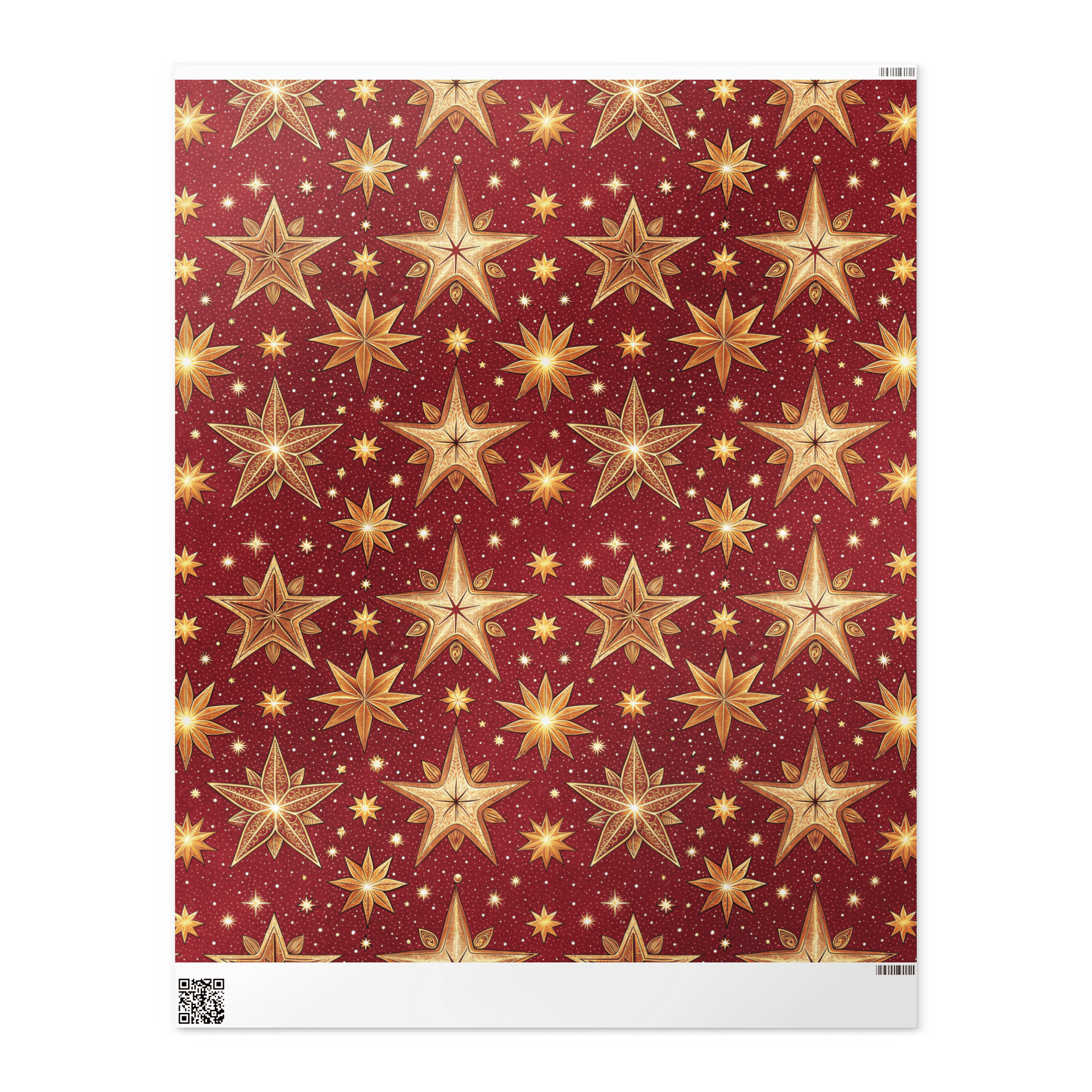 Sparkling Stars Wrapping Paper product image (2)