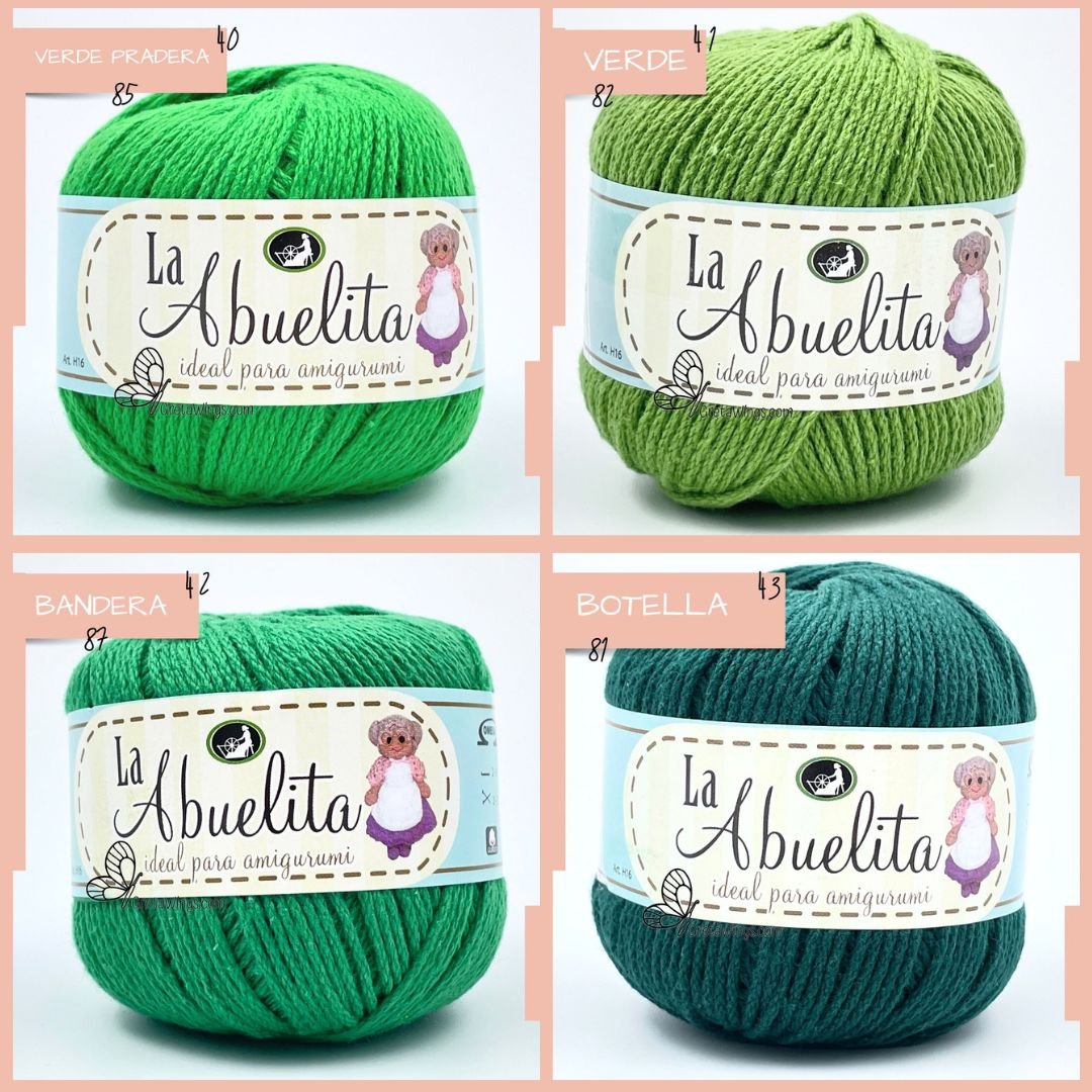 LA ABUELITA – 50g (120yds) 100% Cotton Yarn | Perfect for Amigurumi product image (11)