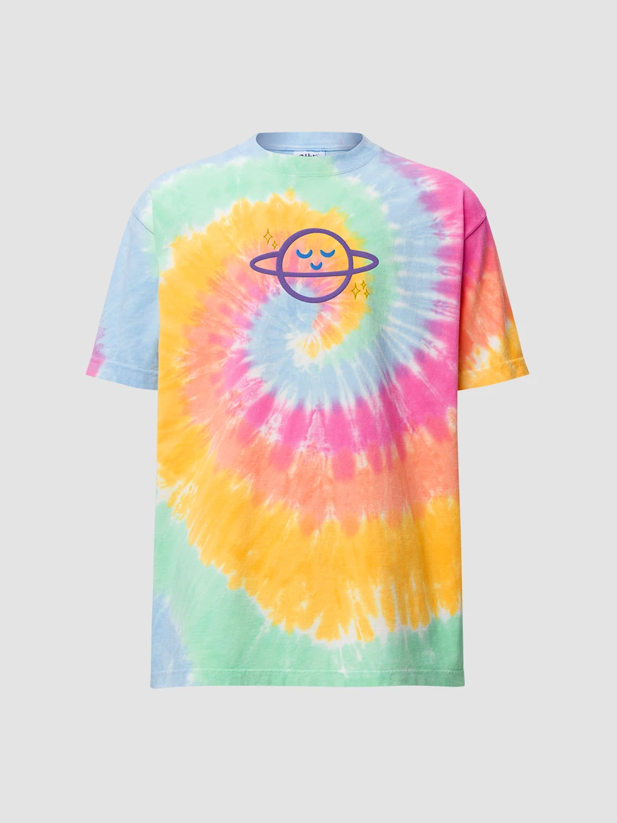Sherbet Tie-Dye Happy Planet Embroidered T-Shirt product image (3)