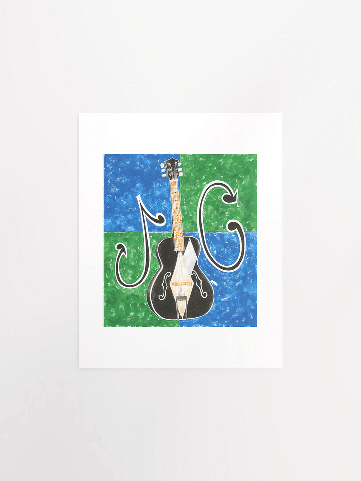 Guitar for Jonny & Cassie print product image (2)