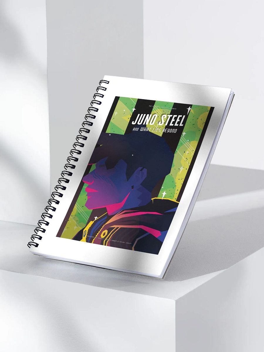 Juno Steel and What Lies Beyond (Part 1) Spiral Notebook product image (3)