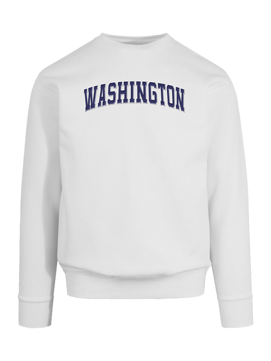 Washington Vintage Stylish Embroidery Premium Sweatshirt product image (89)