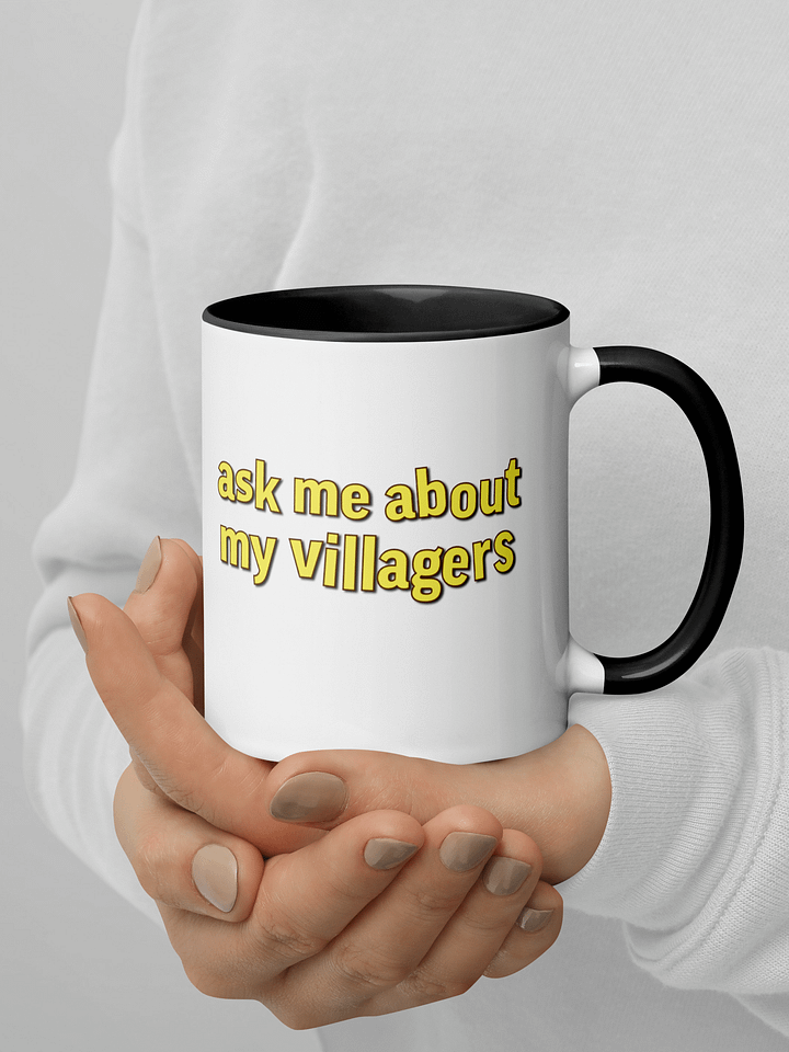 Ask Me About My Villagers Mug product image (1)