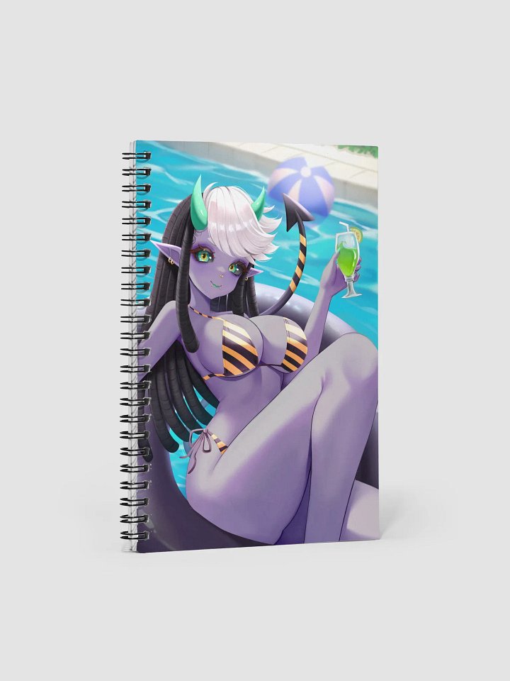 "Poolside Fun" Kimical Spiral Notebook product image (1)
