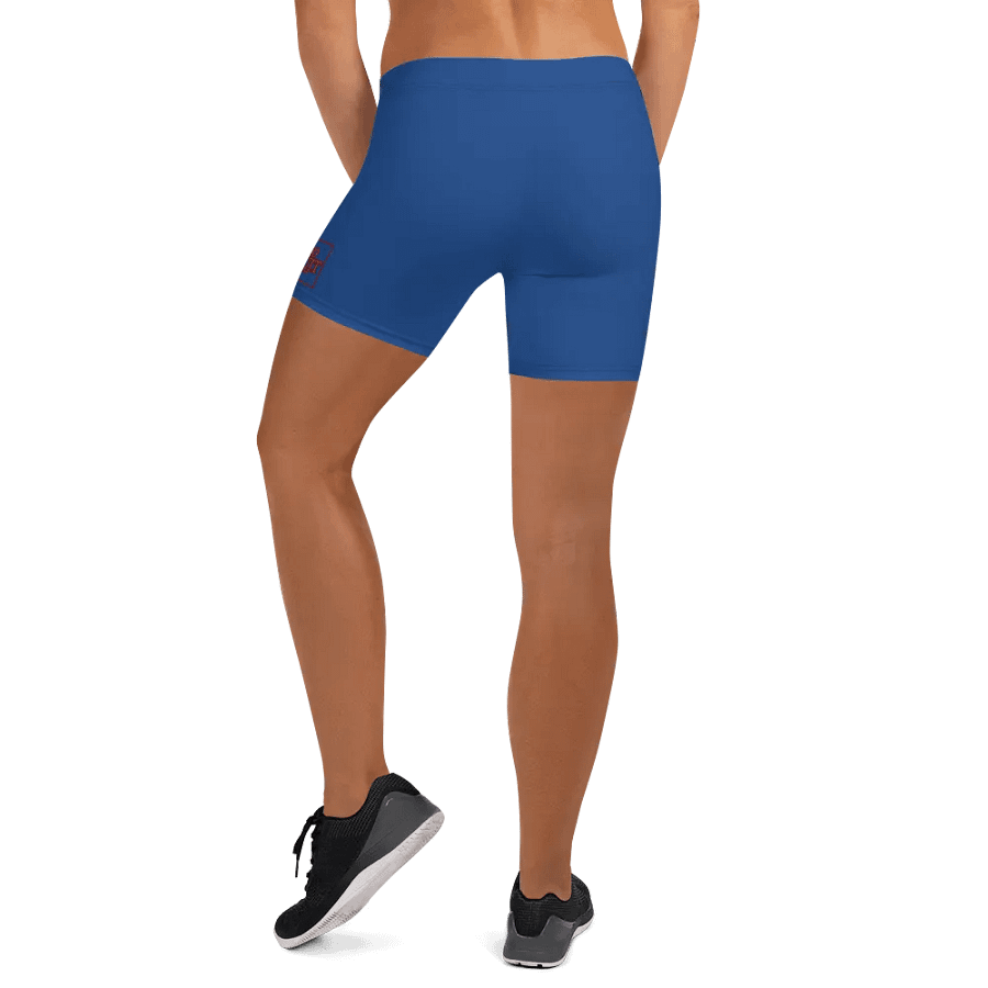 No Quit Club- Blue Bike Shorts product image (8)